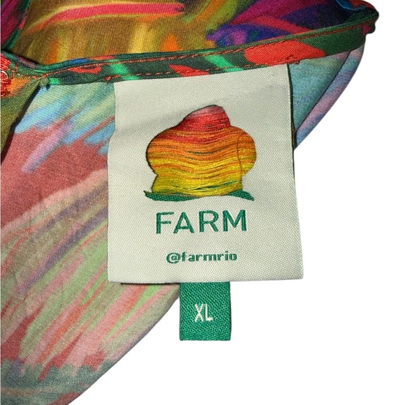 FARM Rio Urban Jungle Midi Dress - NWOT- Size XL - Picture 6 of 10